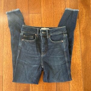 We The Free Dark Blue Skinny Jeans